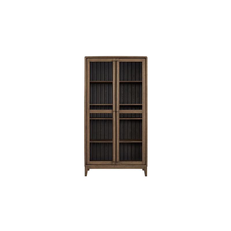 Display Cabinet – Latte / Peppercorn
