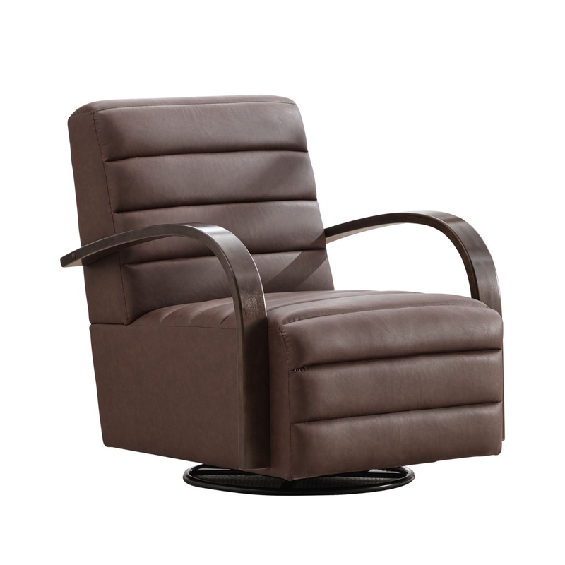 360 Swivel Accent Chair With Armrests, Comfy Lounge
