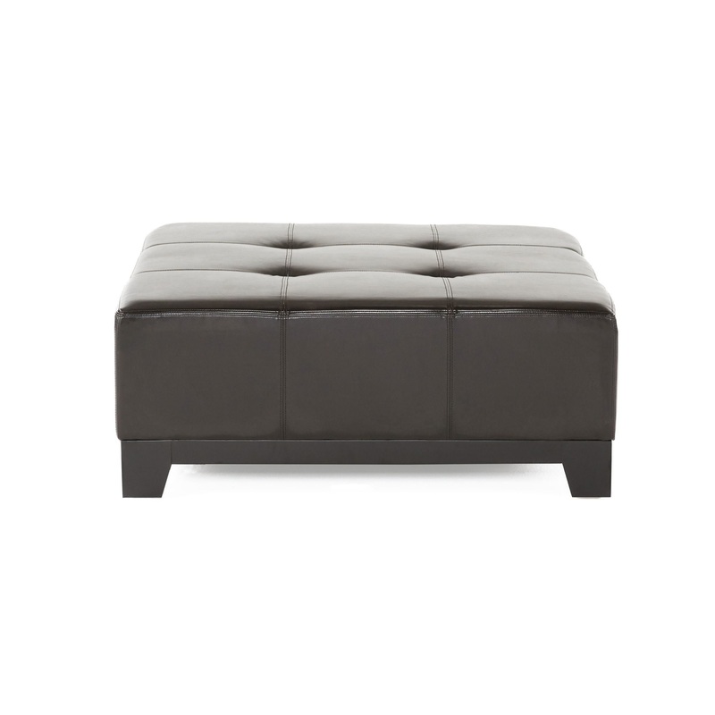 Darlington – Ottoman Coffee Table – Espresso Brown