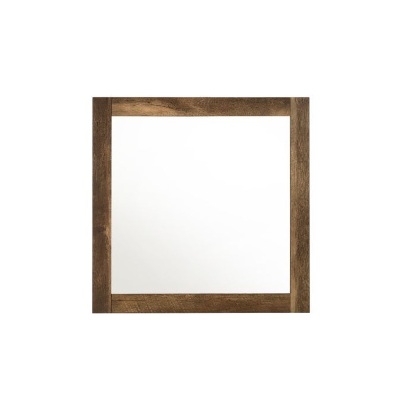 Morales – Mirror – Rustic Oak