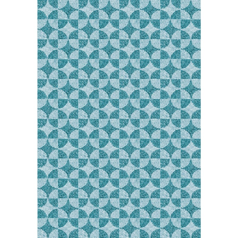 SHOWER CURTAIN VINYL STONES L180 H200 CM