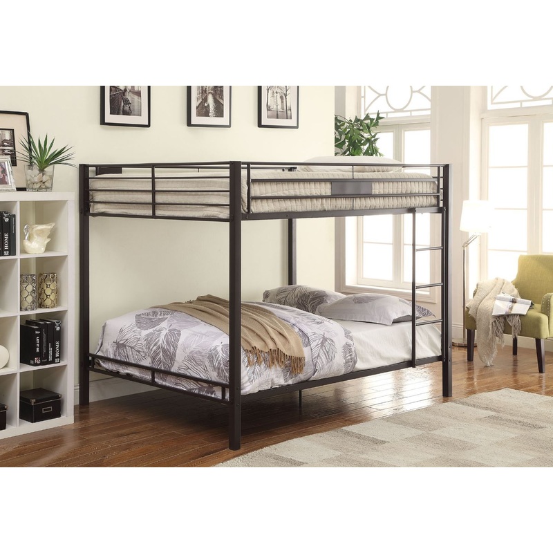Limbra – Double Queen Bunk Bed – Sandy Black