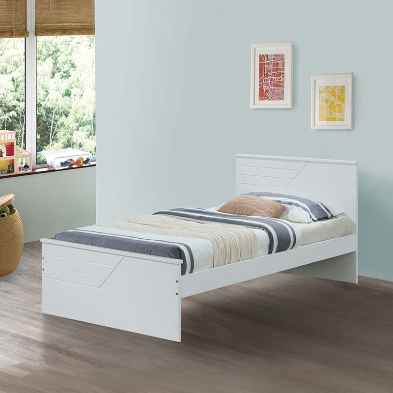 Ragna – Twin Bed – White