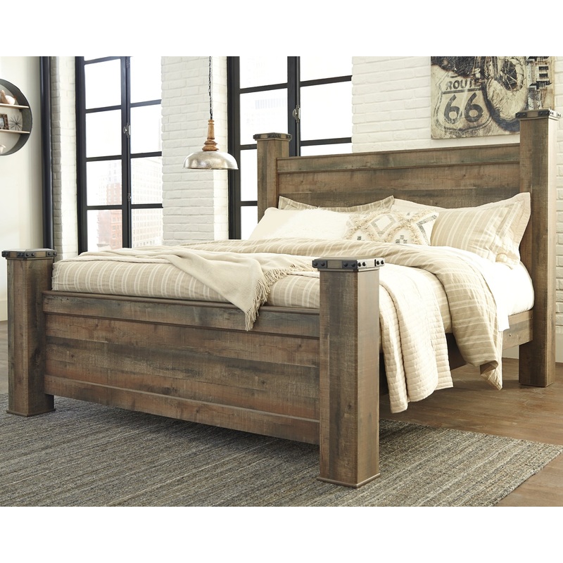 Trinell  Poster Bed|Queen|King