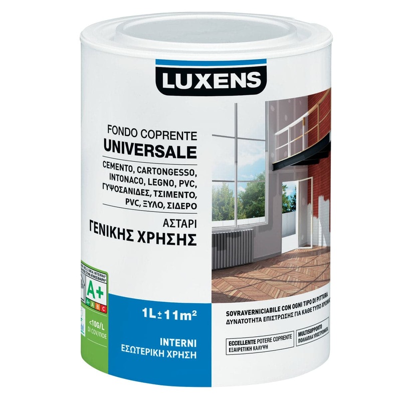 UNIVERSAL WATER-BASED PRIMER WHITE 1L LUXENS