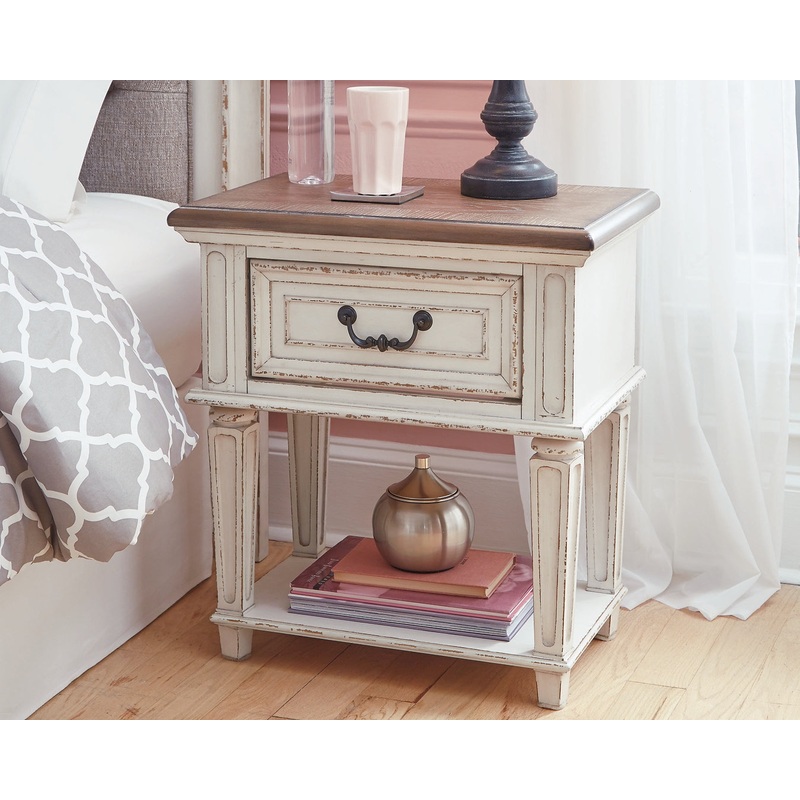 Realyn One Drawer Night Stand