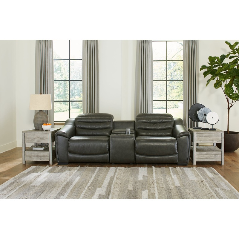 Center Line 3-Piece Power Reclining Loveseat with Console