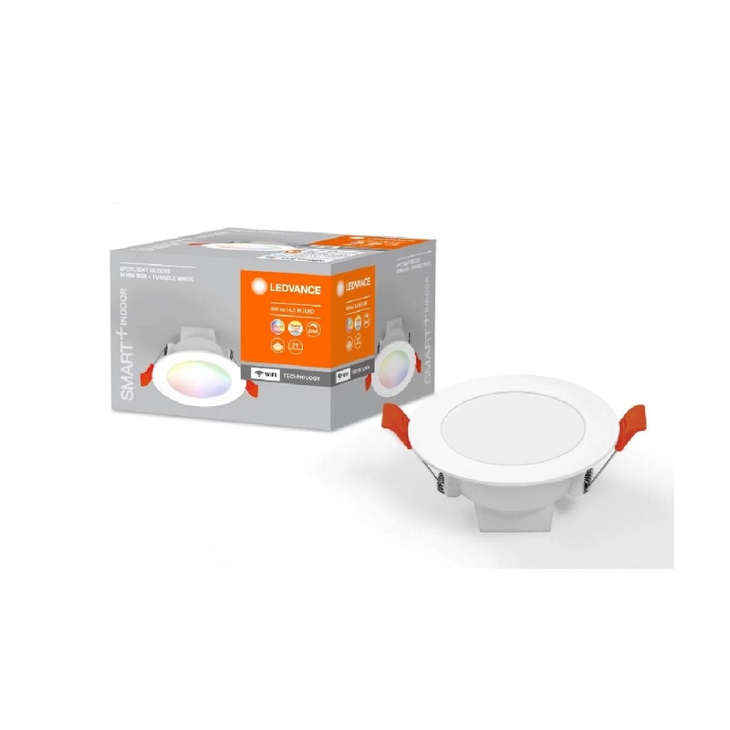 LED DOWNLIGHT SMART PLASTIC WHITE D8.6 CM 4W RGB