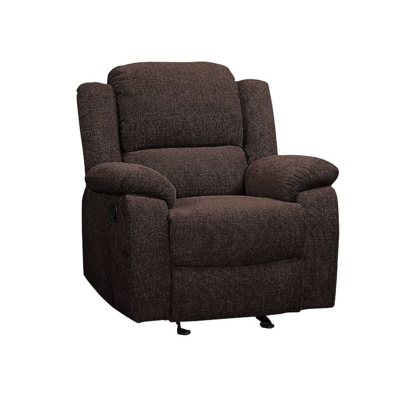 Madden – Motion Glider Recliner – Brown Chenille
