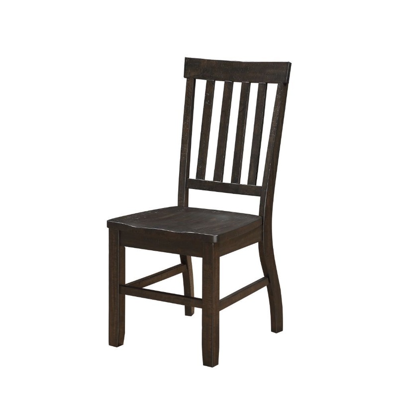 Maisha – Side Chair (Set of 2) – Rustic Walnut