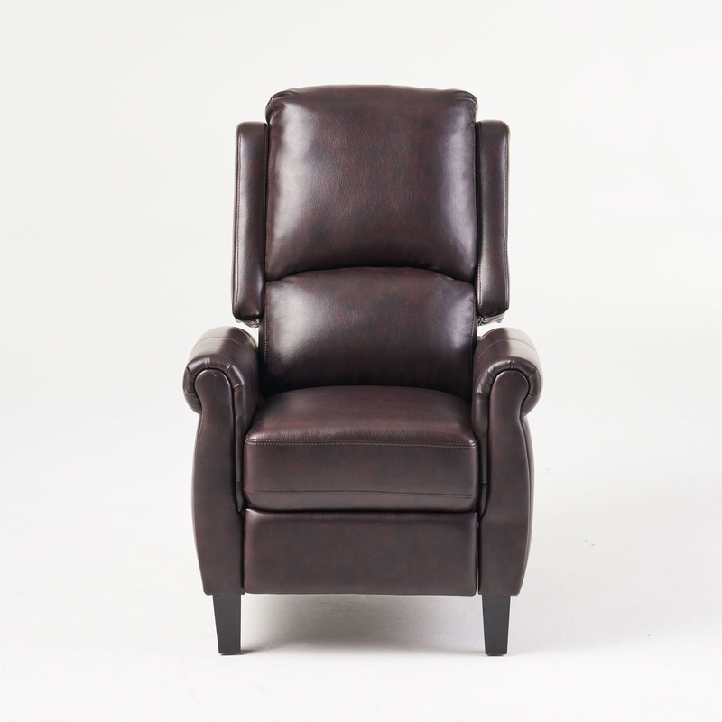 Memphis – Standard Recliner Club Chair – Burgundy