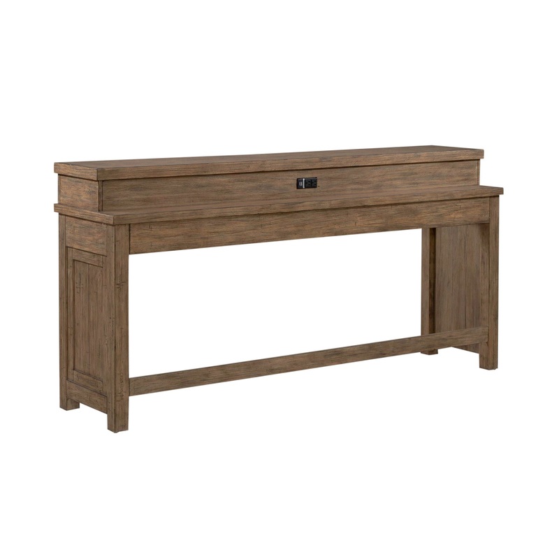 Pinebrook Ridge – Console Bar Table – Light Brown
