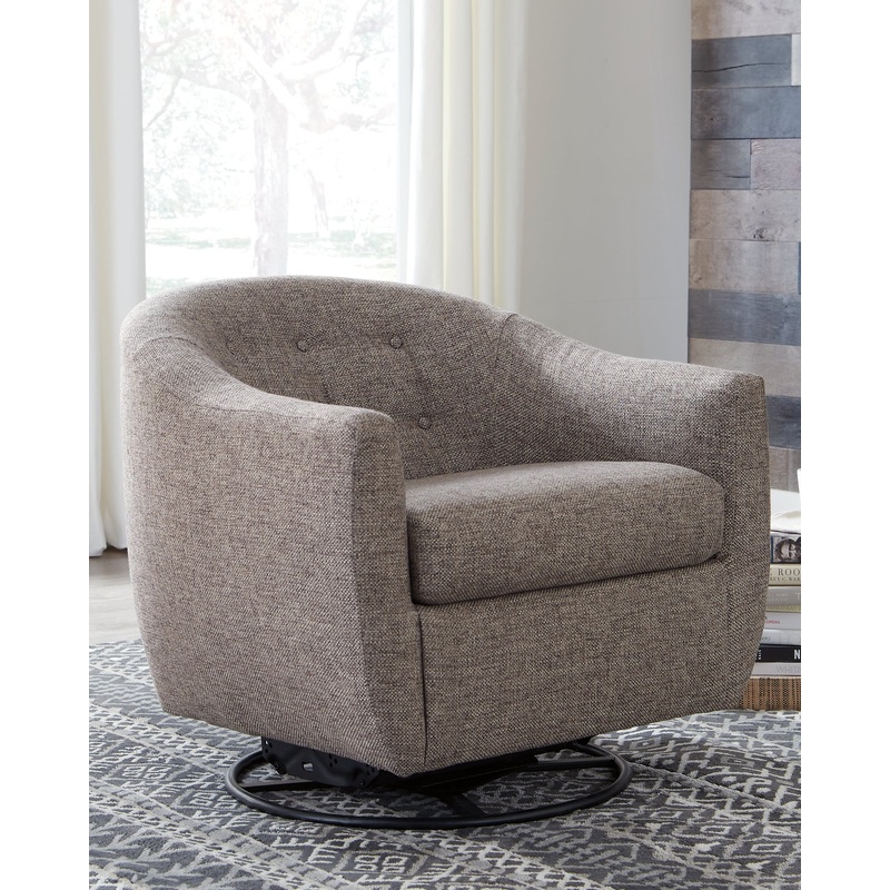 Upshur Swivel Glider Accent Chair