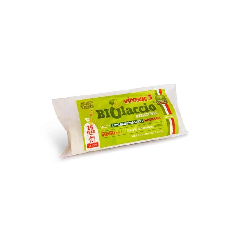 WET DUSTBIN BAGS 15 PIECES 30LT NEUTRAL L50 H60CM