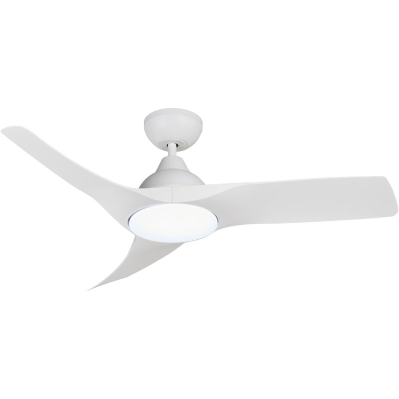 ARUBA PLUS WHITE LED CEILING FAN 18W D112 CCT DIMMABLE