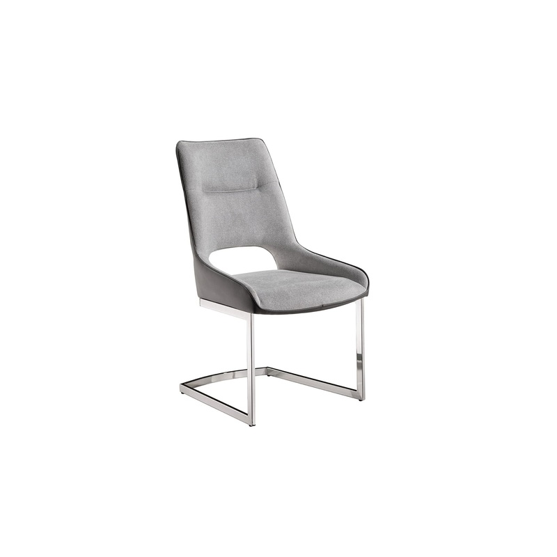 D1119 – Dining Chair – Dark Gray / Light Gray