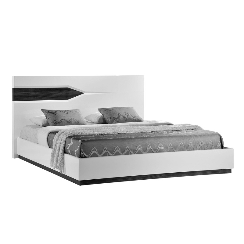 Hudson – King Bed – White