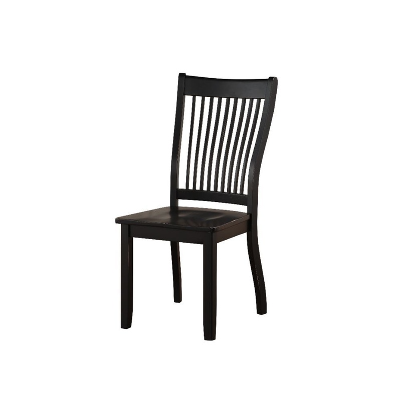 Renske – Side Chair (Set of 2) – Black