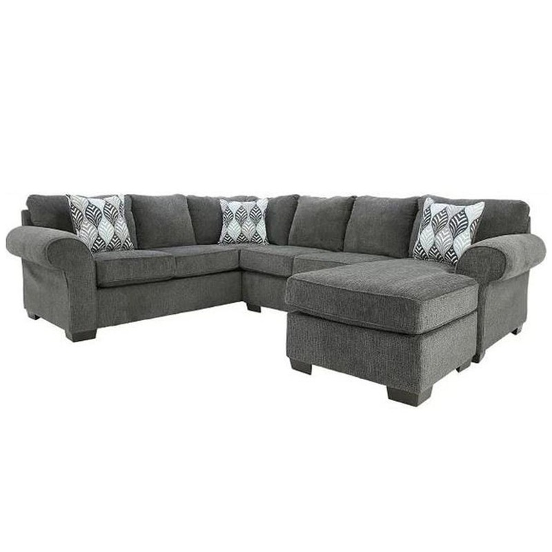 Affordable Charisma – Left Arm Facing Sectional – Smoke