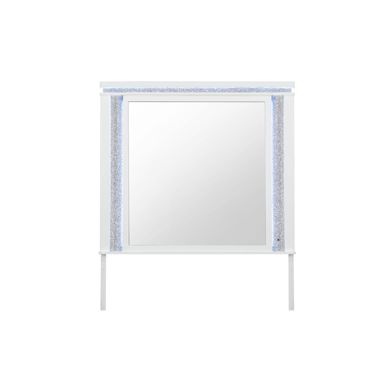 Alina – Mirror With LED – White