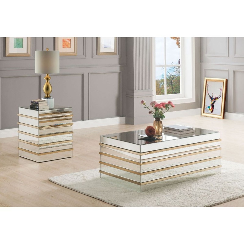 Dominic – Coffee Table – Mirrored