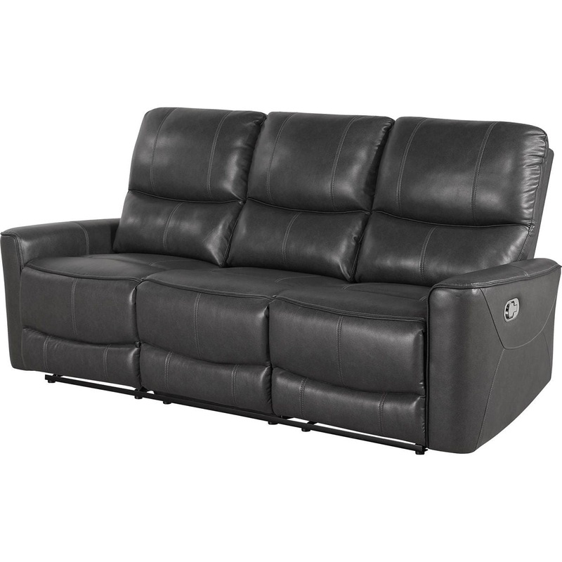 Global 36.2 Reclining Sofa – Charcoal