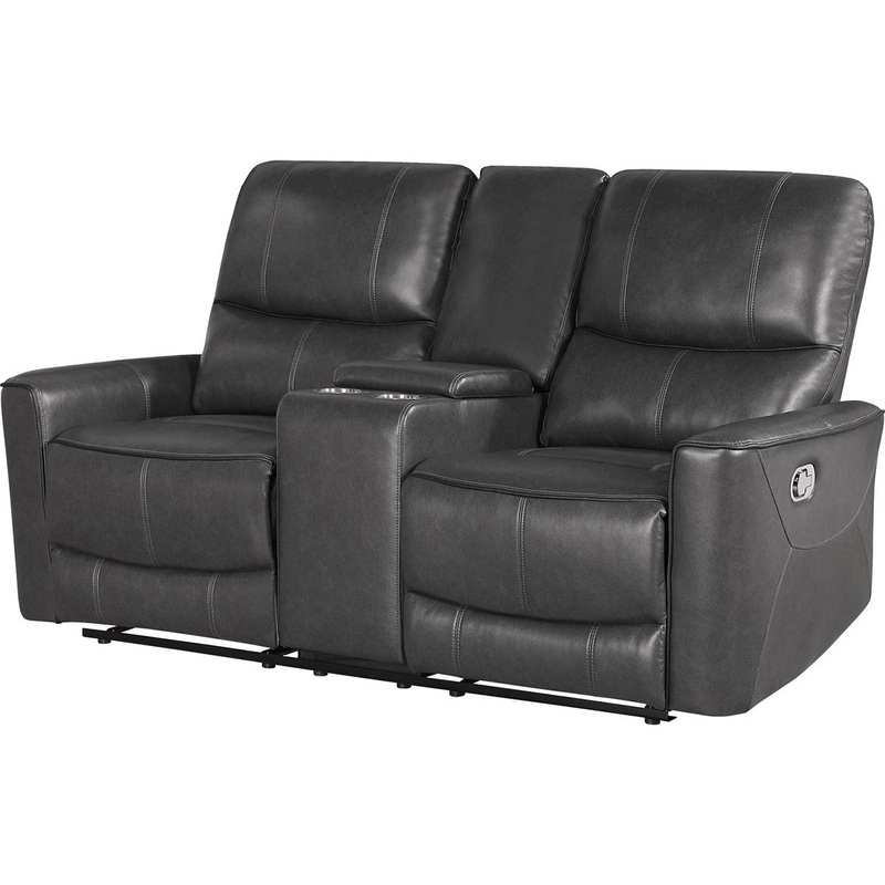 Global 72 Reclining Loveseat – Charcoal