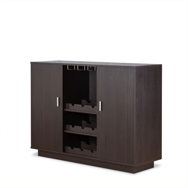 Hazen – 35 Wine Cabinet – Espresso