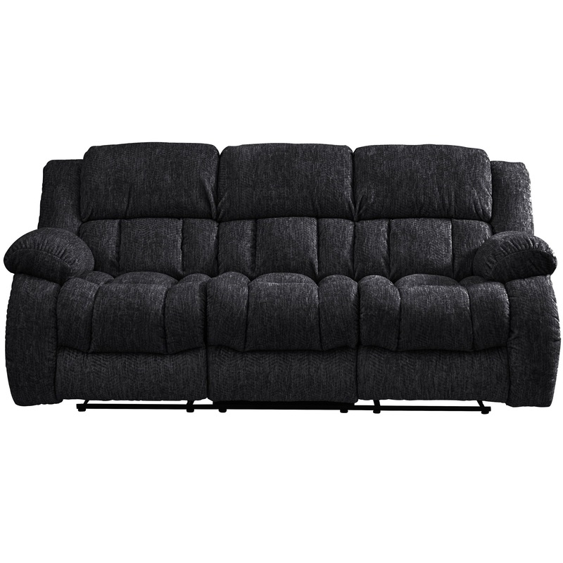 U250 – Reclining Sofa – Ebony