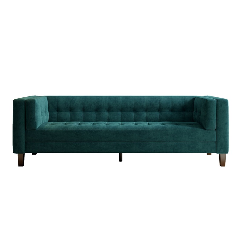 3 Seater Upholstered Tufted Sofa
