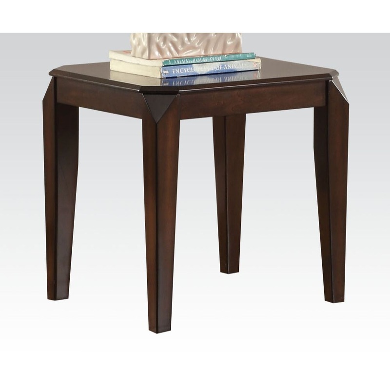 Docila – End Table – Walnut