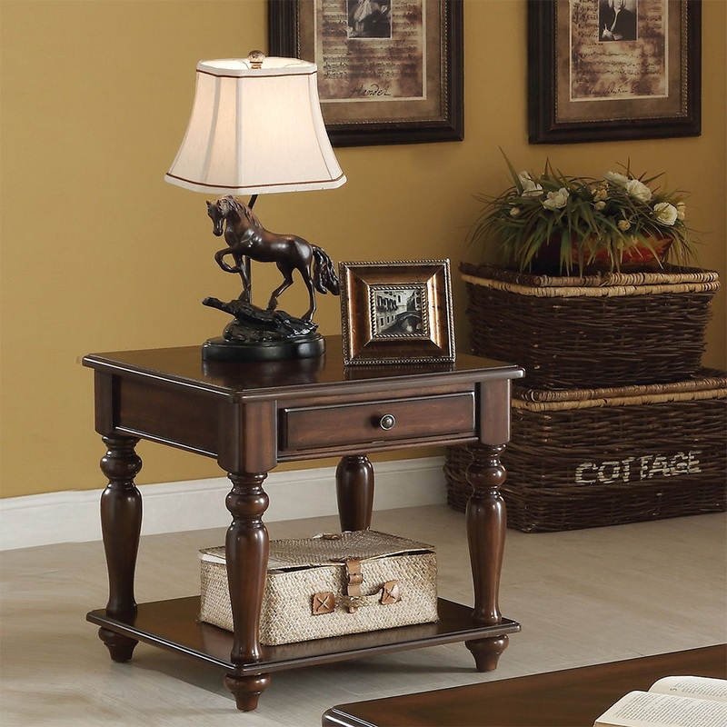Farrel – End Table – Walnut