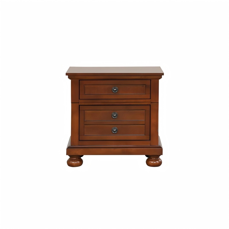 Meade – Nightstand|Light Brown|Dark Brown