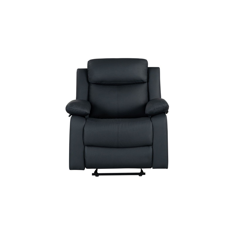 U6026 – Glider Recliner With LED – Black