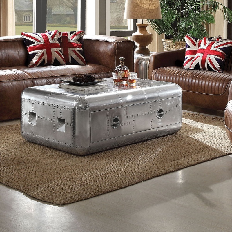 Brancaster – 19 Coffee Table – Aluminum