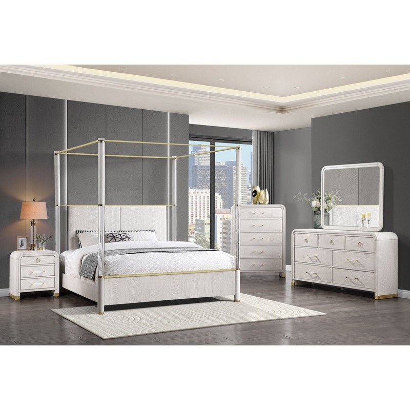 Malmo – 5 Piece Queen Bedroom Set – Oak