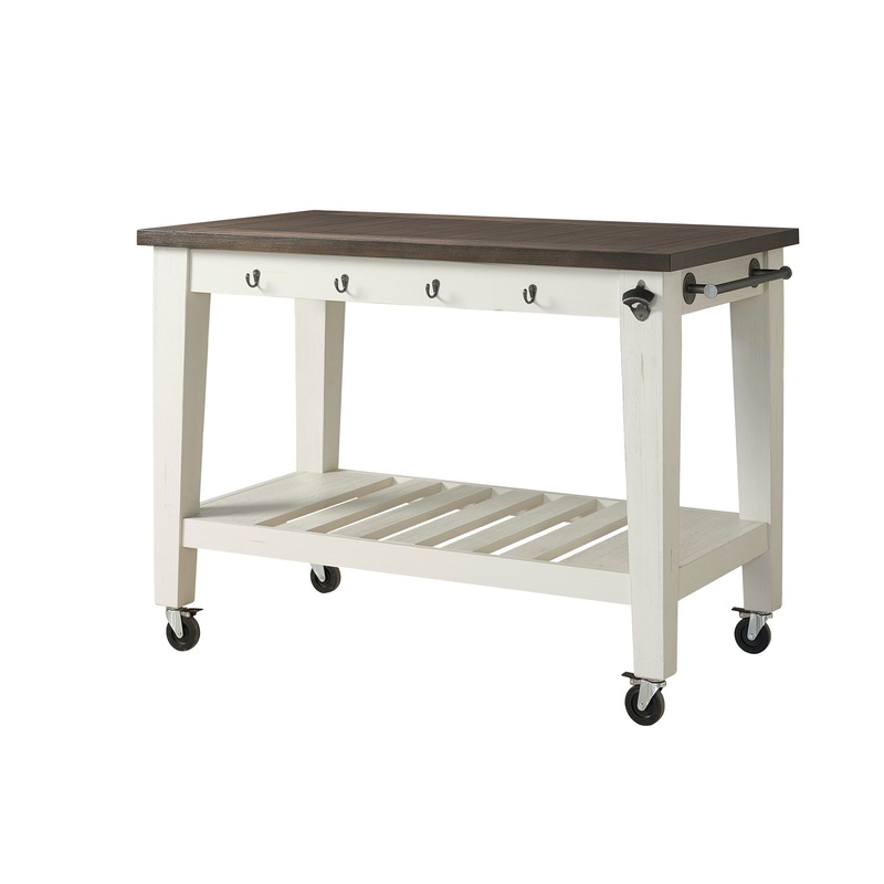 Cayla – Kitchen Cart – Two Tone