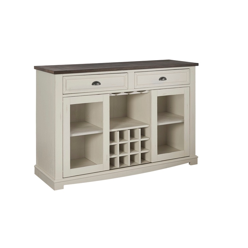 Cayla – Server – Dark Oak & White