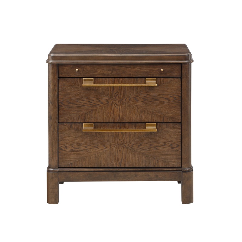 Milan – Nightstand – Dark Brown