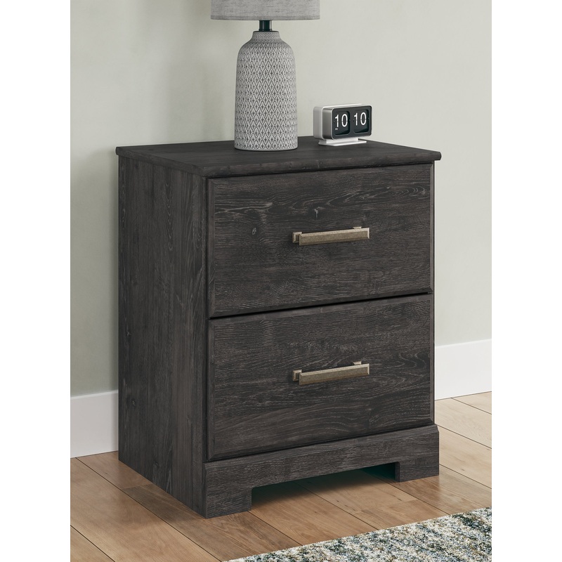 Belachime Two Drawer Night Stand