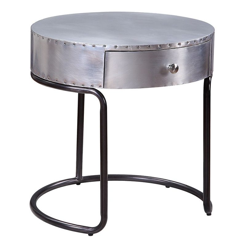 Brancaster – 21 End Table – Aluminum
