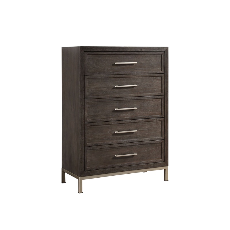 Broomfield – 5-Drawer Chest – Brown