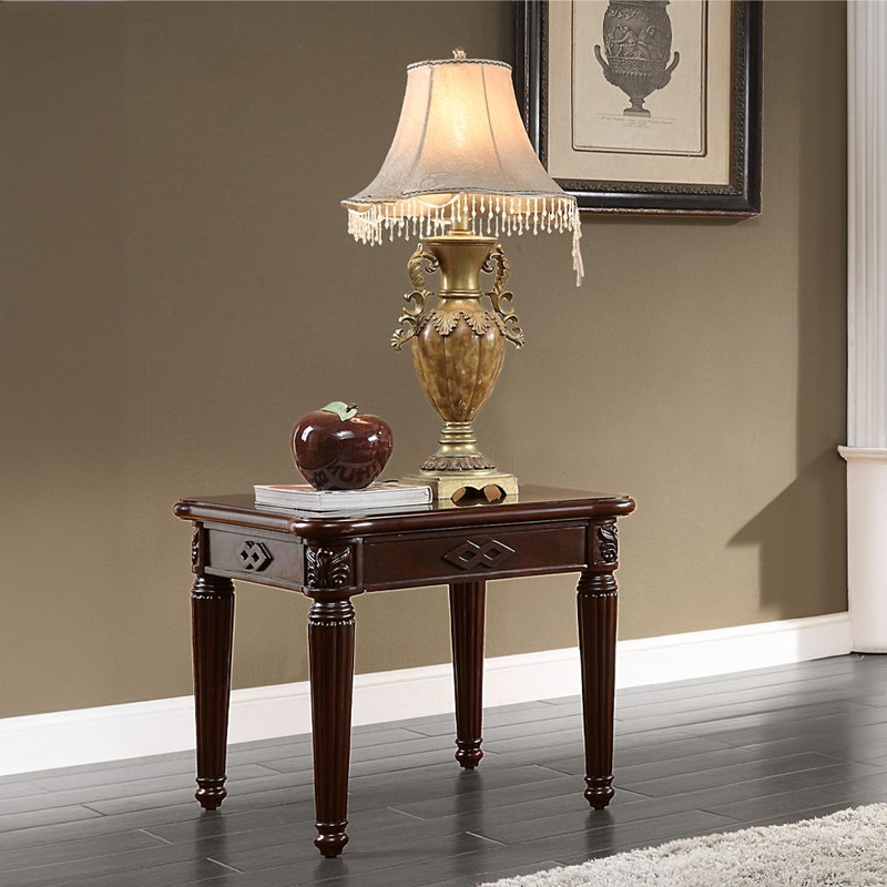 Chateau De Ville – End Table – Espresso