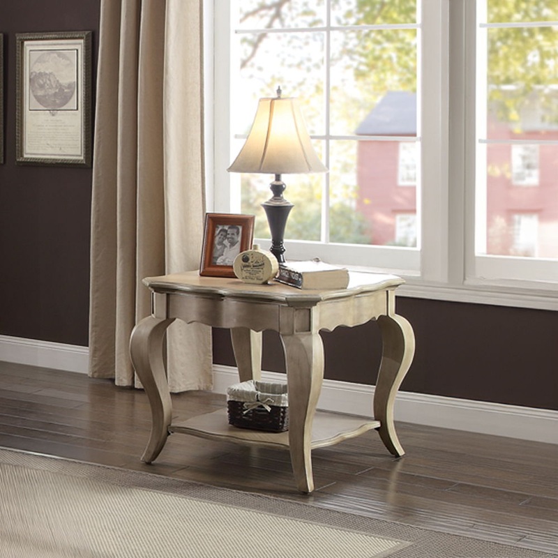 Chelmsford – End Table – Antique Taupe