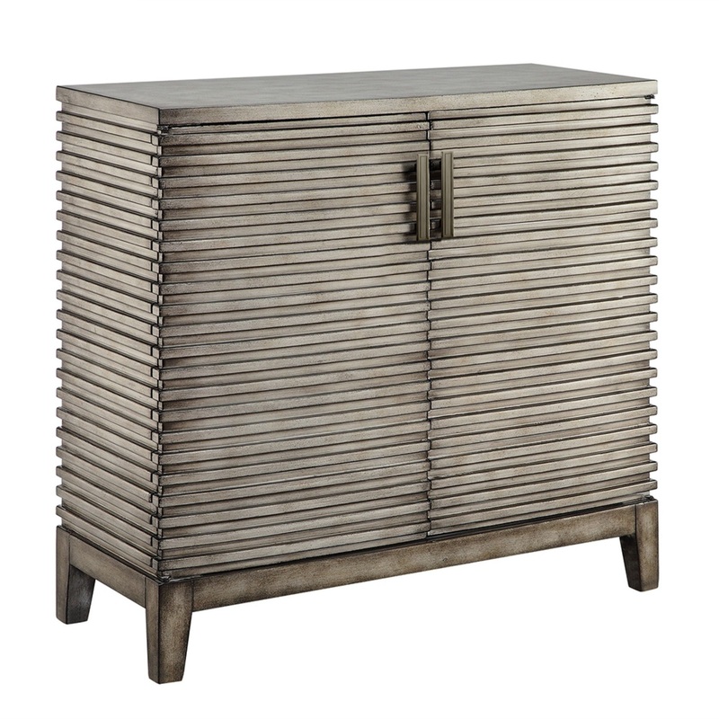 Fancy Design Chest With Ample Storage – Gray