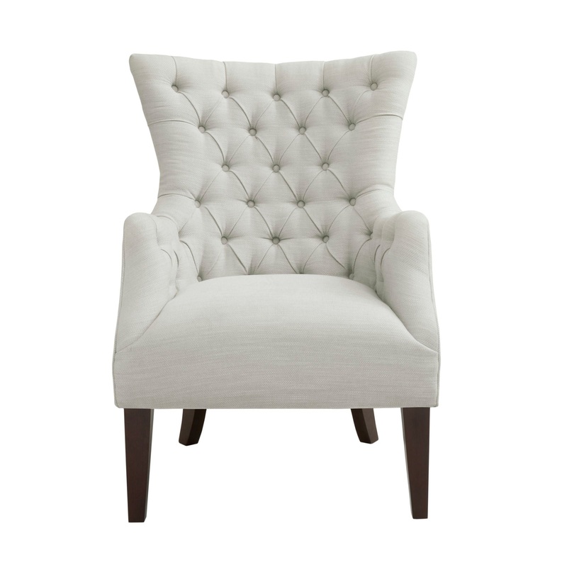 Hannah – Button Tufted Wing Chair