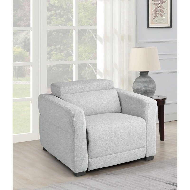 Isla – Dual Power Recliner – Dark Gray