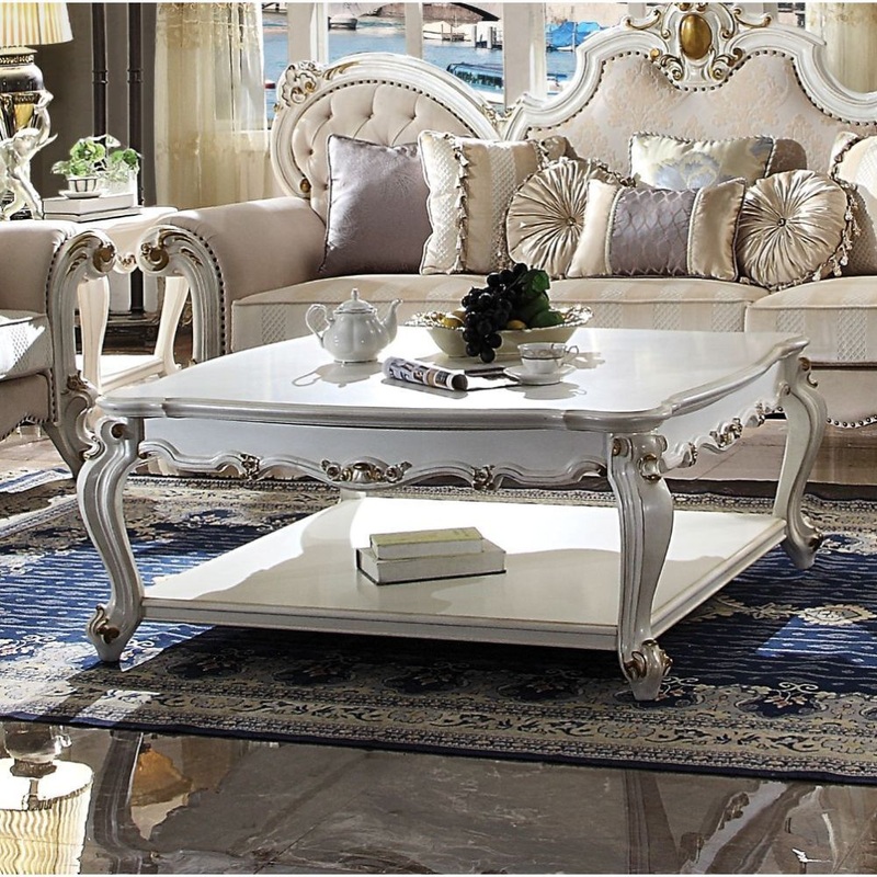 Picardy – Coffee Table – Antique Pearl