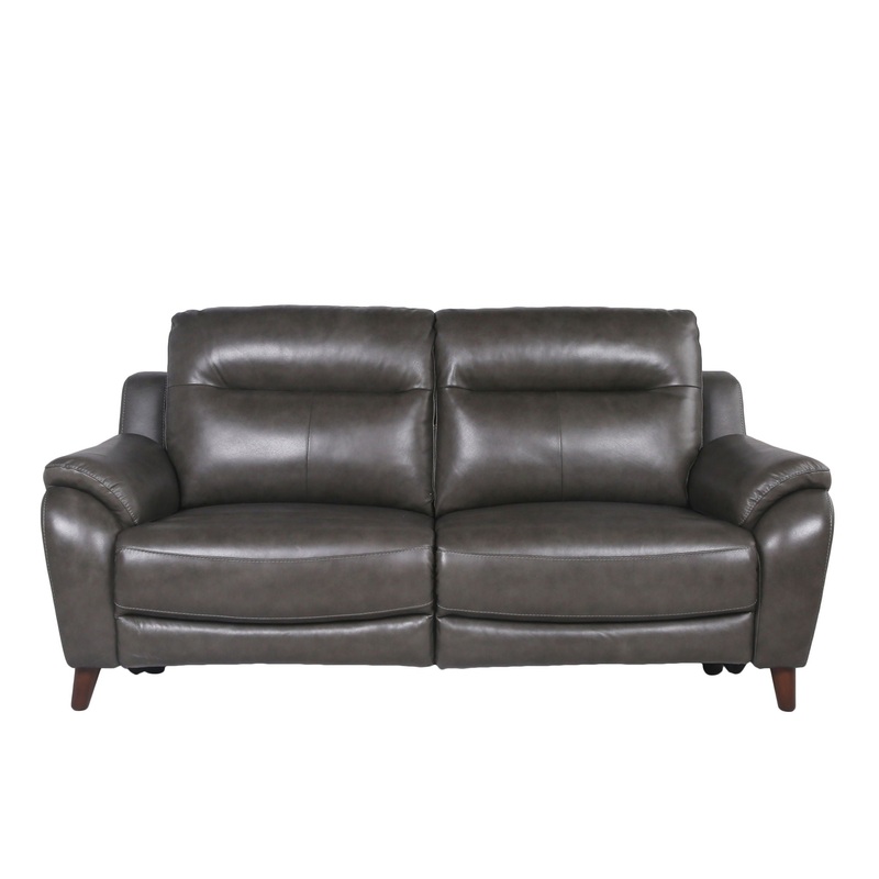 Trento – Dual Power Sofa – Charcoal