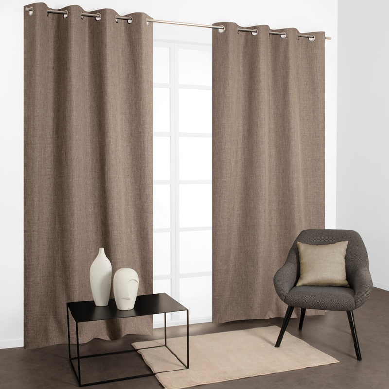 VENS TORTORA THERMAL CONCEALING CURTAIN 135X280 CM WITH RINGS